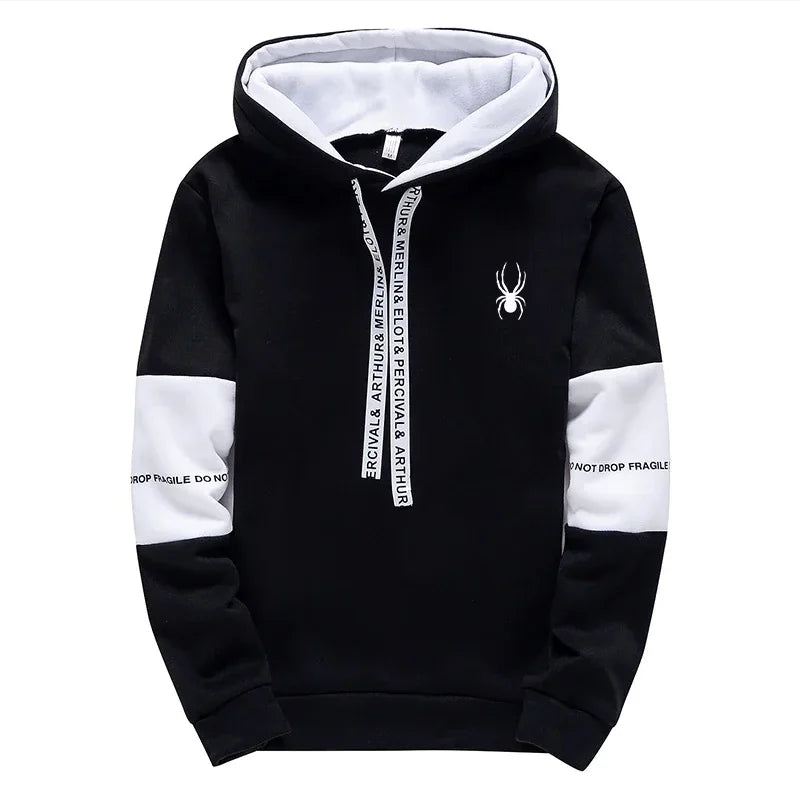 Men's Hoodies Long Sleeve Casual Printing With Letter Sweatshirts New Spring Hip Hop Pullover Sports Top Male Hooded Sweatshirts