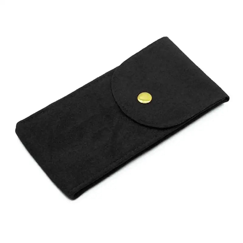 Watch Pouch, Portable Flannelette Watch Storage Bag Watch Travel Pouch Watch Storage Pouch for Men and Women